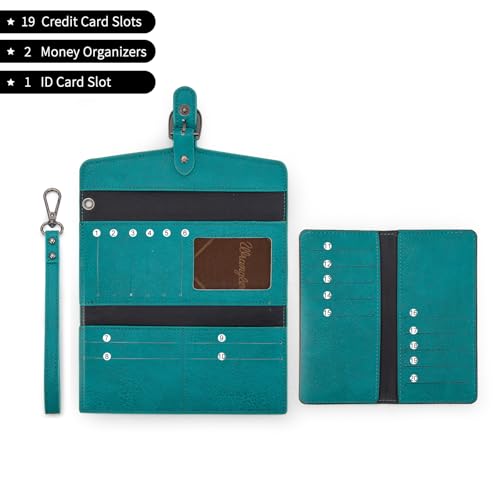 Montana West X Wrangler Womens Wallet Western Wristlet for Women Large Rfid Wallet With Detachable Credit Card Holder3