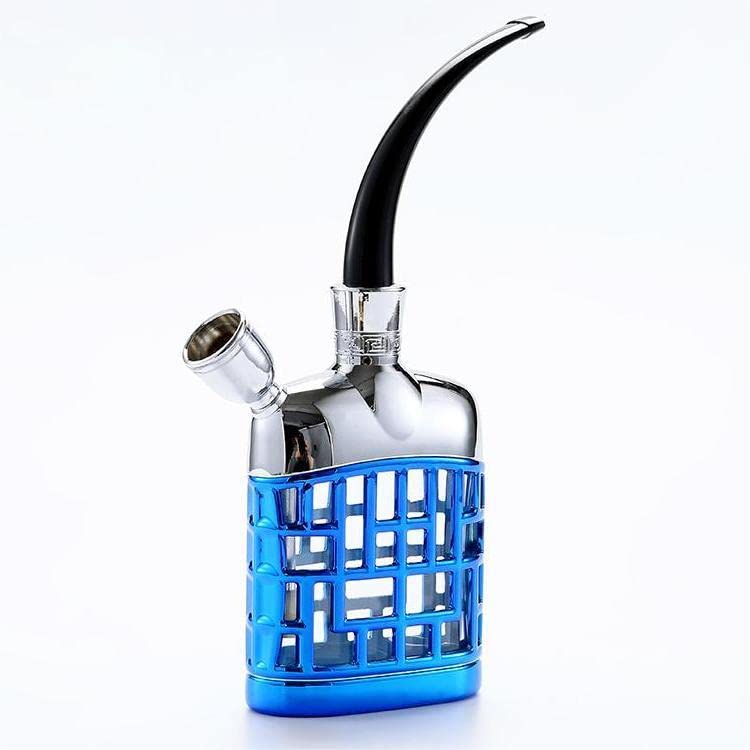 Hookah,Portable Hookah Hose Mini Hookah Mini Shisha Handheld Size Multiple Uses Durable and Easy to Clean (Blue)