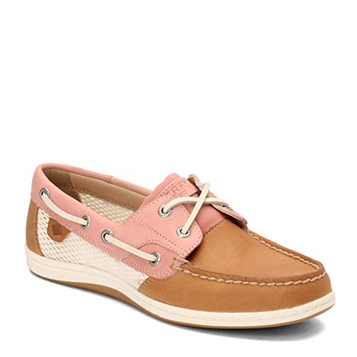 Chaussures bateau Sperry femme rose et lin pour vos escapades d'été