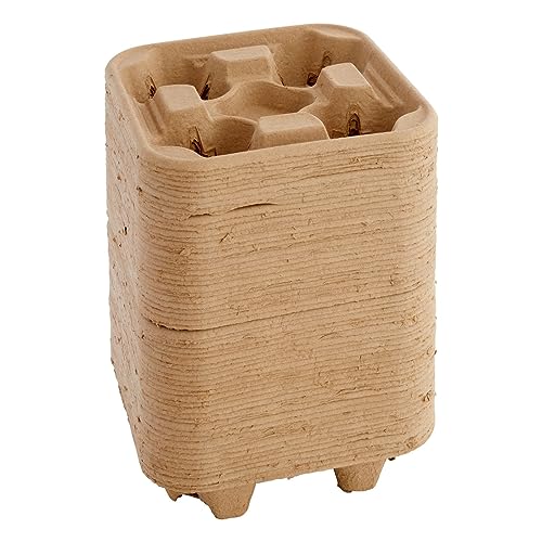 Okuna Outpost SHECO 60 Pack Disposable Coffee Tray, 4 Cup Carriers thumb #8