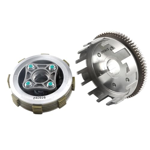 Ensemble de boîtier d'embrayage CG125 73 dents pour bloc moteur 125cc