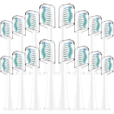 NileHome Electric Toothbrush Heads, 16 Pack Cover