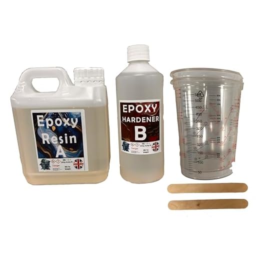 Clear Epoxy Resin UV Resistant Low Viscosity .Quick Cure Resin (24Hrs) for coatings or Deep Casting Resin Available (72Hrs) - Sold in Various Sizes