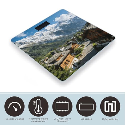 Báscula digital de baño Yingxue Peak para peso corporal miniatura 3