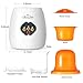 NCVI Baby Bottle Warmer by Maxx Elite Fast Breast Milk Warmer Baby Food Heater with LCD Display Accurate Temperature Control, Constant Mode, Fit All Baby Bottles(Orange)