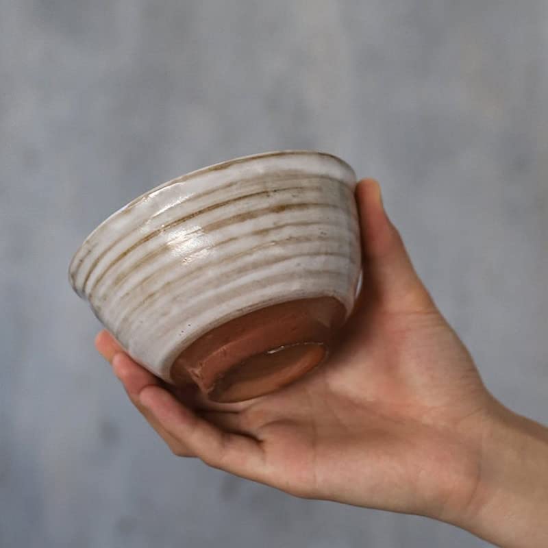 Juego de 4 Uds de Cuenco de cerámica Tradicional Matcha con batidor de bambú Chasen Keeper Scoop Chawan Kit Completo de artículos para la Ceremonia del té