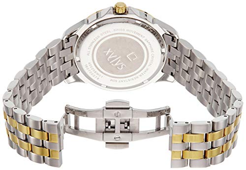Xylys Analog White Dial Men's Watch-NL40020BM01E - Image 2