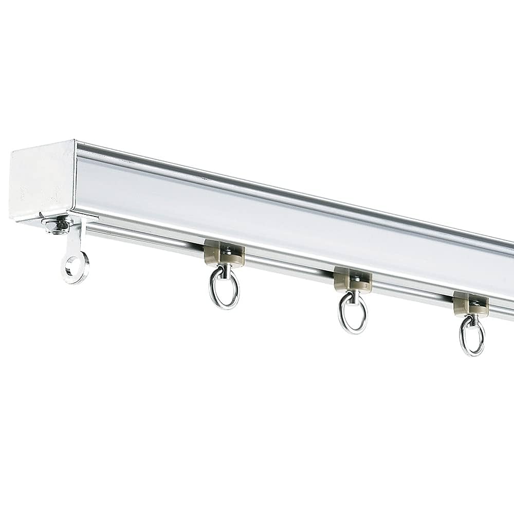 Amazon.co.jp: TOMOYASU GT40 大型カーテンレール スチール ▽2m