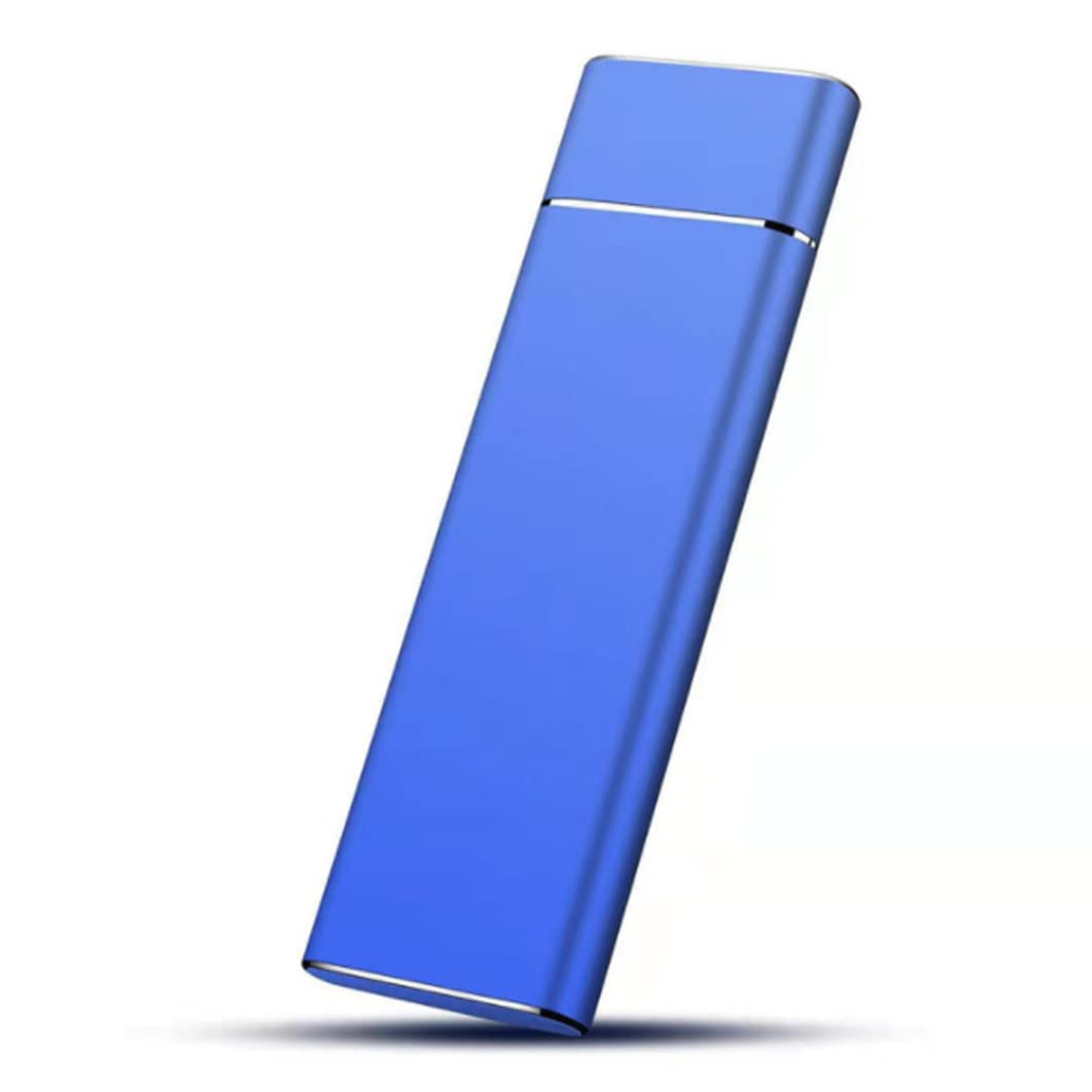 ELBME® External Hard Drive 2TB Large Capacity Ultra Slim Portable Hard Shockproof Anti-Drop Drive External USB3.1 Hard Drive Storage Compatible for PC, Desktop, Laptop, Harddrive_2