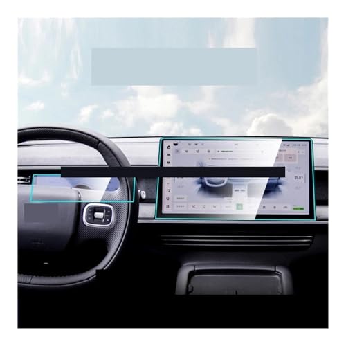 Film protecteur navigation Xpeng G6 protecteur d'écran verre trempé auto 2023 2024