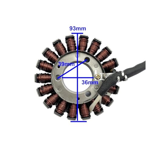 Bobine de stator de magnéto pour quad de course 300cc 931E - 2