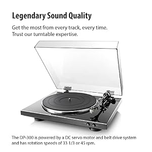 Denon DP-300F Fully Automatic Analog Turntable & Vinyl Record Player — photo 3 of 6