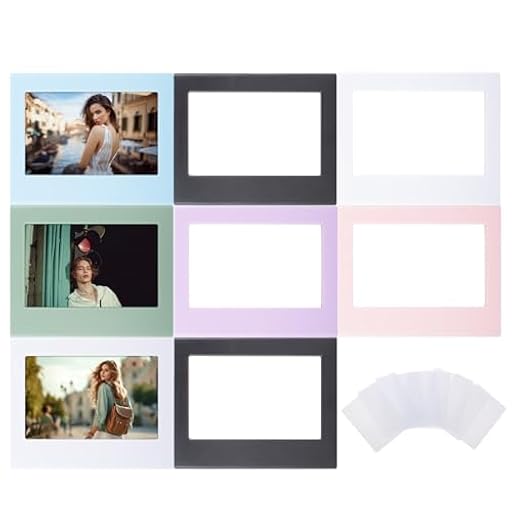 HIQYIN Paquete de 8 marcos magnéticos para fotos de película WIDE EVO/400/300/210, marcos magnéticos para nevera de 4,25 x 3,38 pulgadas - Marcos para fotos de película Instax WIDE - Multicolor | Ya disponible en tu tienda friki favorita! En mundofriki.es! HIQYIN Paquete de 8 marcos magnéticos para fotos de película WIDE EVO/400/300/210, marcos magnéticos para nevera de 4,25 x 3,38 pulgadas - Marcos para fotos de película Instax WIDE - Multicolor | Ya disponible en tu tienda friki favorita! En mundofriki.es!