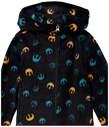 Image of Amazon Essentials Disney | Marvel | Star Wars Boys and Toddlers' Polar Fleece Full-Zip Hooded Jacket