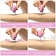 ZMDMAH 4pcs SchröPfen Gesicht, Rosa SchröPfgläSer Silikon, Gesicht SchröPfen, SchröPfgläSer Gesicht, SchröPfen Silikon, Facial Cupping Gesicht, SchröPfglas Gesicht für Die Gesichts und KöRpermassage
