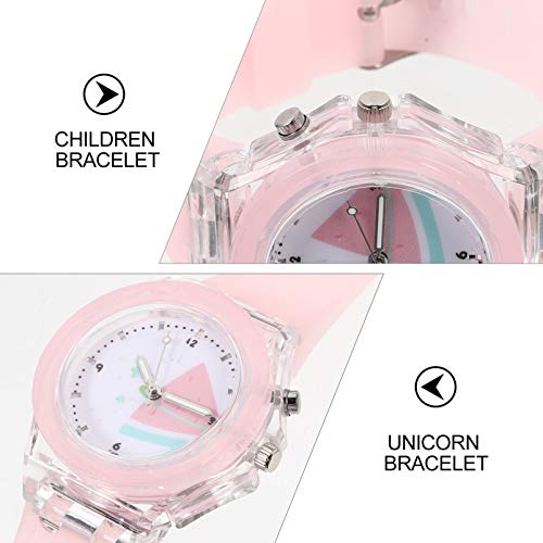 ULTECHNOVO Crianças de Silicone Relógio Com DIODO EMISSOR de Luz Da Novidade Dos Desenhos Animados R