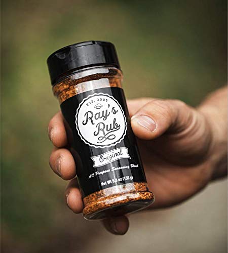 Miniatura 3 de Ray's Rub Original - Condimento multiusos gourmet (5.3 onzas)  Rub seco  Condimento para todo  Condimento de cerdo  Condimento de pollo  Condimento