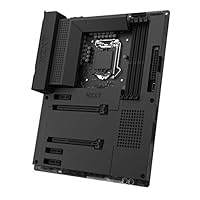 NZXT N7 Z490 - N7-Z49XT-B1 - Intel Z490 Chipset (Supports 10th Gen CPUs) - ATX Gaming Motherboard - Integrated I/O Shield - Intel Wireless-AX 200 - Bluetooth V5.1 - Black