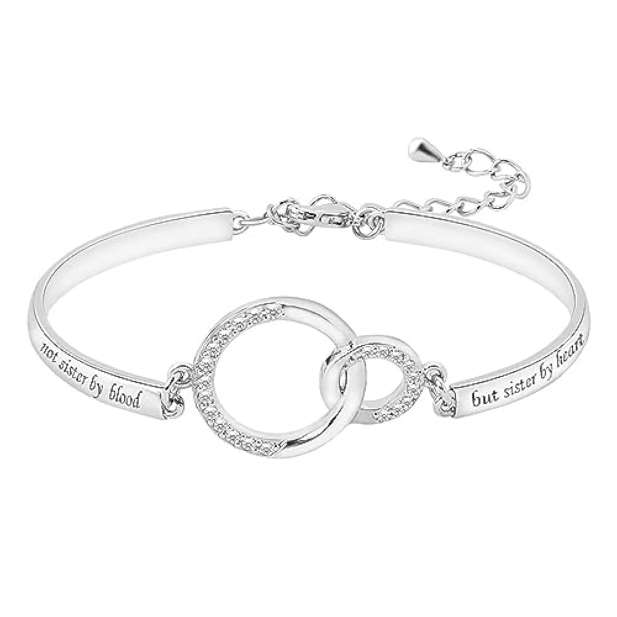 Friendship Cuff Bangle Bracelet, Best Friend Gift