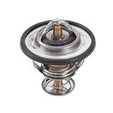 INFINAUTO Termostato De Coche Termostatos De Refrigerante Del Motor No.Md337408 Para Mitsubishi Lancer 2.0L 2002-2007 Tono Plateado De Metal 1 Pza