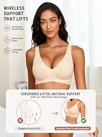 BH Damen Ohne Bügel Push Up BH Nahtloses Bustier Damen BH Seamless Bralette – Ansicht 3