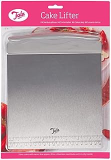 Tala Heavy Duty Cake Lifter with Comfort Grip Handle, Pink, 23 x 21 x 3 cm