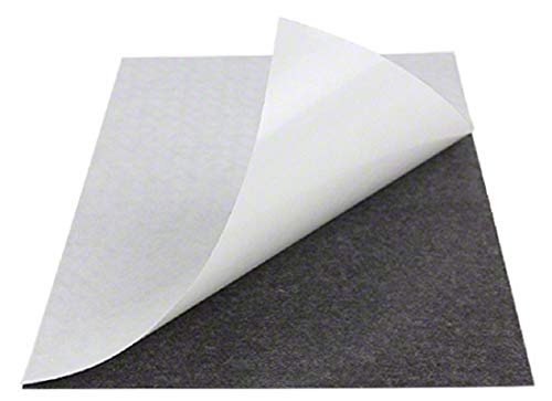 Magnet Valley 25 Magnetic Sheets of 8.5" x 11" Adhesive Peel and Stick 35 mil Magnet