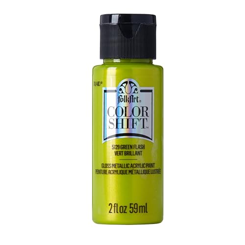 Image of FolkArt Color Shift Acrylic Paint in Assorted Colors (2 ounce), Green Flash