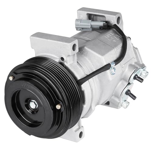 AC Compressor with A/C Clutch Compatible with Chevrolet Express 1500 4.3L, Express 2500 3500 6.6L 2008 2009, Fit for GMC Savana 1500 4.3L 5.3L/ Savana 2500 4.8L 6.0L 2008-2009, ‎CO 28000C