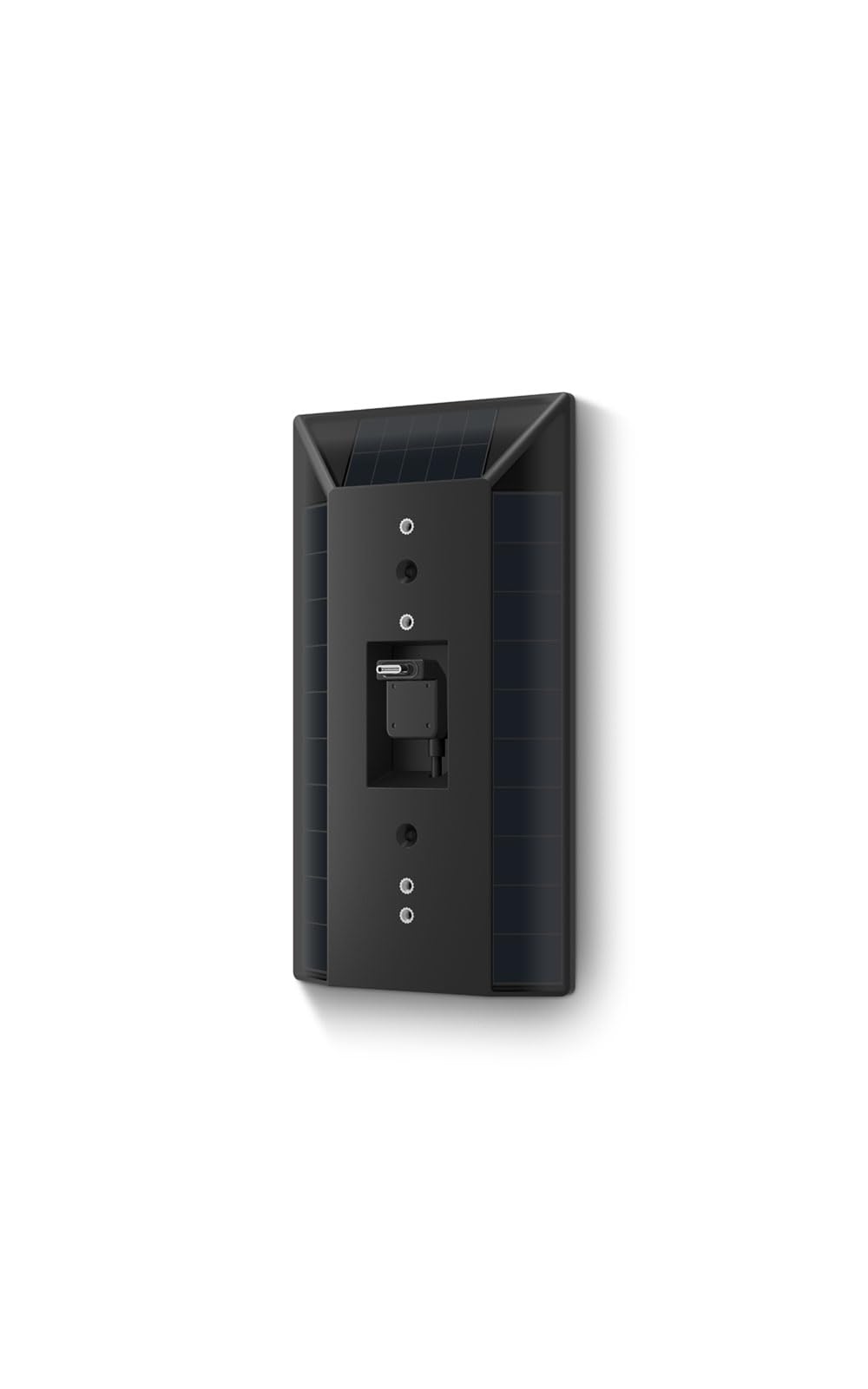 Ring Chargeur solaire compatible avec les Battery Video Doorbell (2e gén.), Battery Video Doorbell Plus (2e gén.) et Battery Video Doorbell Pro (2e gén.)