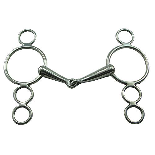 Coronet Continental 16mm 3 Ring Gag Bit, 5 1/2-Inch