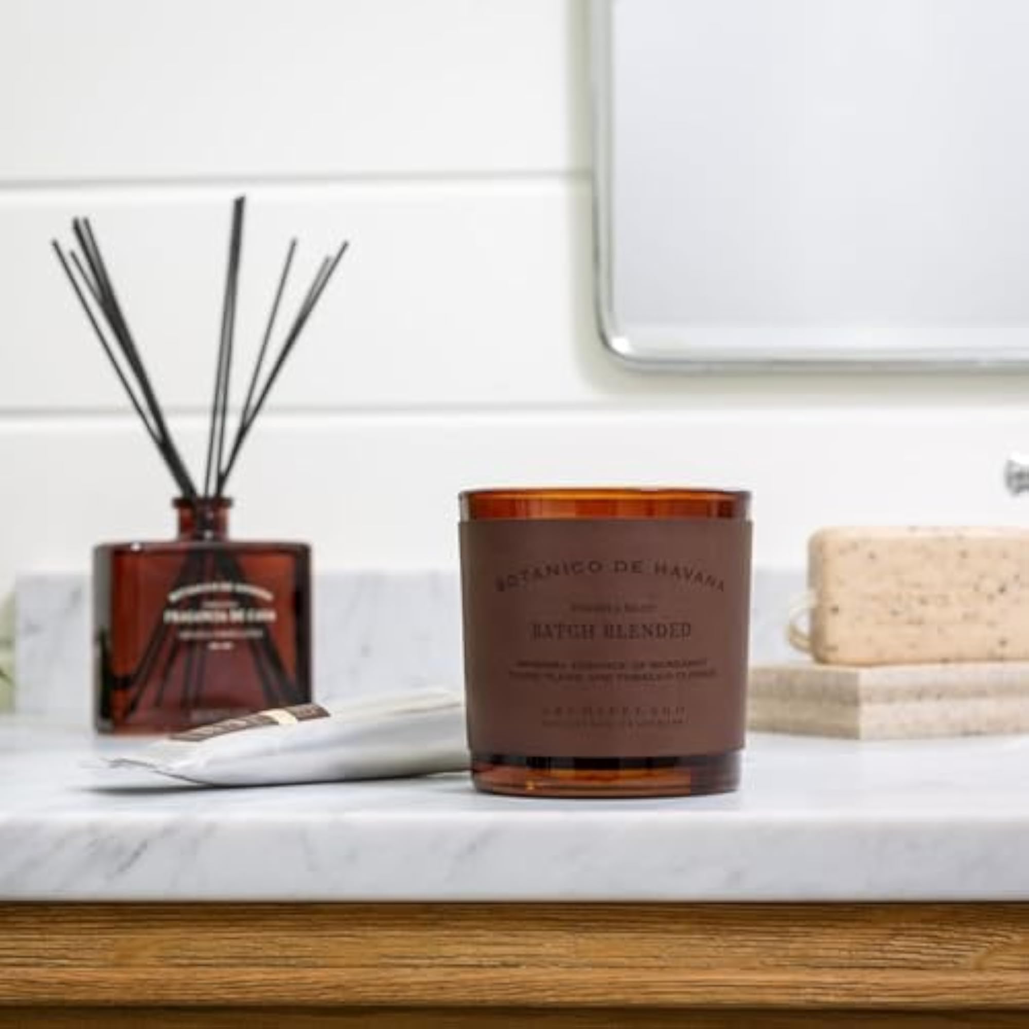 Botanico De Havana Letter Press Candle
