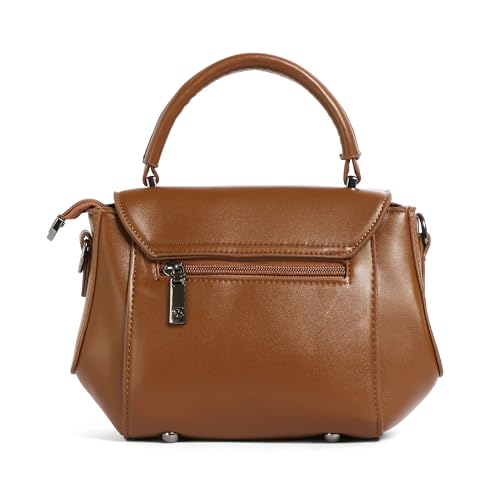 Image of EXOTIC Premium H-Lock Sling & Hand Bag for Women | PU Leather Crossbody with Magnetic Lock, Adjustable Strap & Top Handle | Ideal for Office, Travel & Daily Use