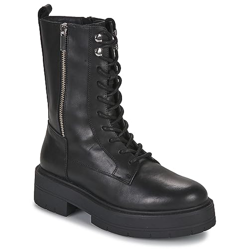Fini les pieds fatigués avec Geox Spherica Ec7 Femme Boots Noir