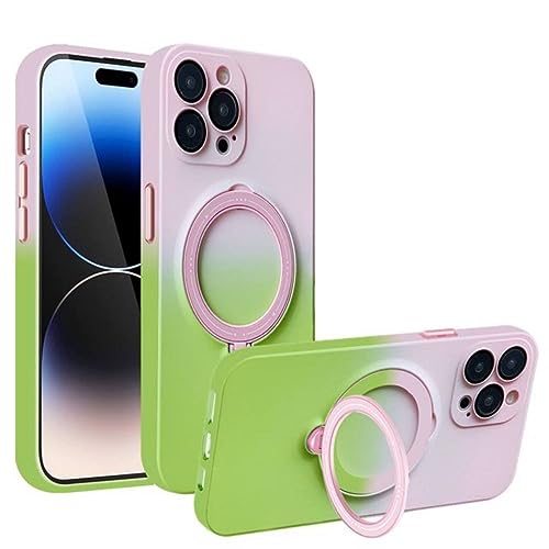 Coque antichoc souple iPhone 14 Plus avec anneau magnétique intégré