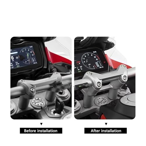 Guidon riser bar mount Ducati Multistrada V4 ajustement posture moto - 8