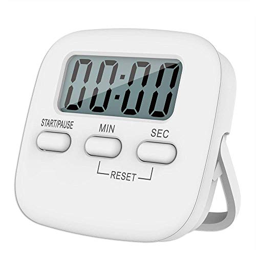 Digital Kitchen Timer with Alarm | Stop Watch Timer for Kitchen | Kitchen Timer with Magnetic Stand |Timer Clock for Study