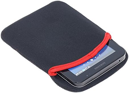 SVVM Tablet Sleeve 7inch Bag, Case, Pouch Reversible Black & Red Model: TS-7-BR