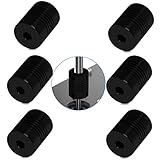 Twotrees - Juego de 4 acoplamientos flexibles de 5 mm a 5 mm NEMA 17 para impresora 3D y máquina CNC, 5mm x 5mm, negro, 0