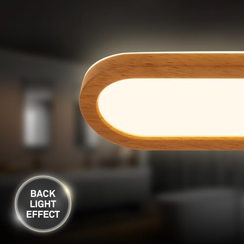 Briloner Applique Led Per Il Bagno Pil, Color Legno, Larghezza 35 Cm, Plastica - 6