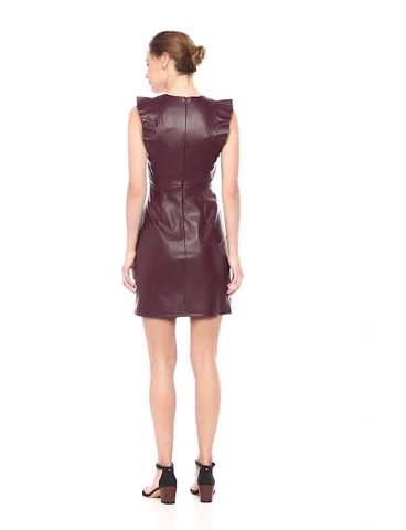 fitted lace wedding dress Amazon.com: A|X ARMANI EXCHANGE Vestido de cuero con vuelo para mujer :  Ropa, Zapatos y Joyería