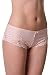 Velvet Kitten Pink Dot And Lace Boyshort #191052 (Medium, Pink)