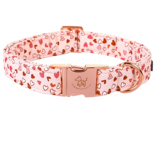 Collier pour chien de Saint-Valentin ajustable et mignon pour grand toutou