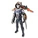 Marvel Black Widow Titan Hero Series Blast Gear Taskmaster Action Figure, 12-Inch Toy, with Launcher and Projectiles, Ages 4 and Up