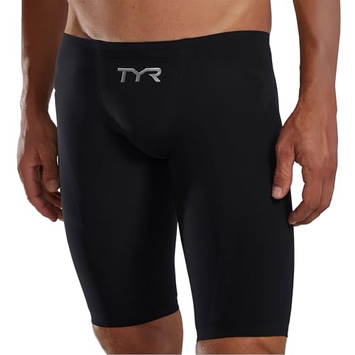 TYR Men's Standard High Waist, Onyx, 24