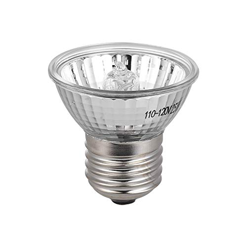 Decdeal 25 W Lâmpada de Calor Halógena UVA UVB Aquecedor Lâmpada Aquecedor Lâmpada para Répteis Laga