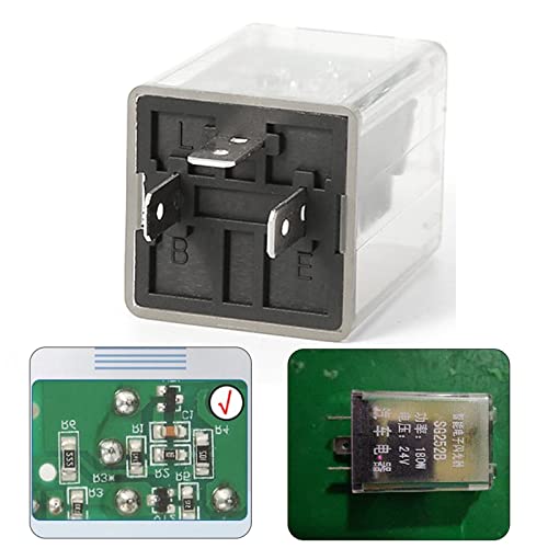 Relé intermitente LED 24V con control de velocidad para regular señal de giro 3