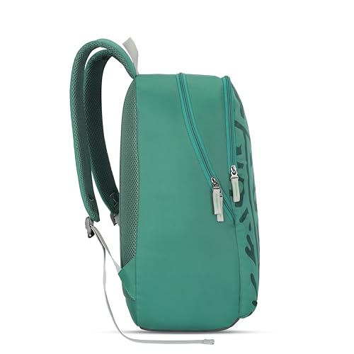 Image of American Tourister Max 3.0 | 29 Ltrs | 2 Compartments | Bottle Pocket | Ergonomic Padded Back Panel & Shoulder Straps | School Backpack for Boys & Girls | 1 Year International Warranty | Green