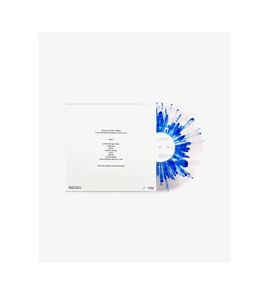 BTS RM INDIGO LP VINYL アナログ レコード BTS RM ソロ アルバム - インディゴ ビニール LP – Kpop Omo