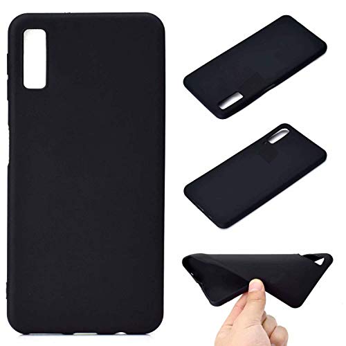 compatibile per WIKO VIEW 4 W-V830 / VIEW 4 LITE (6.52) Copertura Tasti Custodia Cover Protezione flessibile Gel Silicone TPU Morbida Matte Ultra Soft Slim Case nero